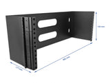 Delock 19″ Wandhalterung 4 HE schwarz