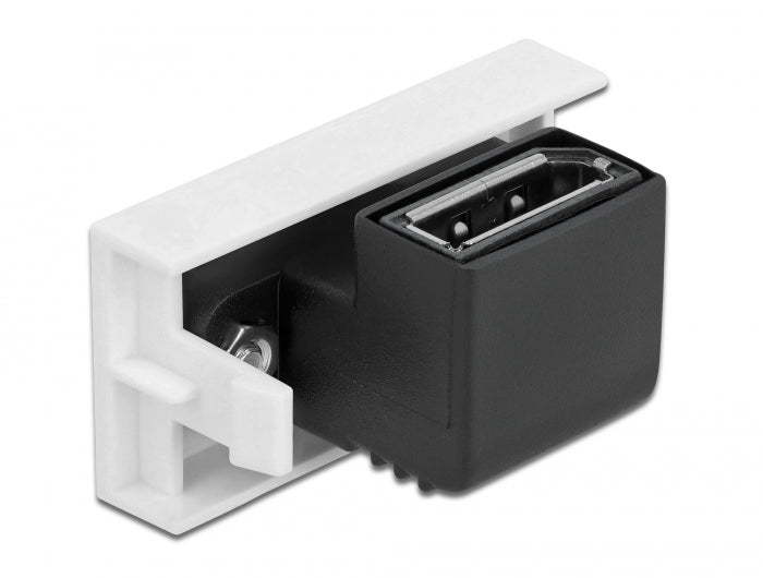 Delock Easy 45 DisplayPort Modul gewinkelt 90° 22,5 x 45 mm