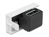 Delock Easy 45 DisplayPort Modul gewinkelt 90° 22,5 x 45 mm