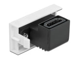 Delock Easy 45 HDMI Modul gewinkelt 90° 22,5 x 45 mm