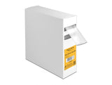 Delock Schrumpfschlauch Box, Schrumpfungsrate 2:1, 4 m x 25,4 mm transparent