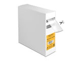 Delock Schrumpfschlauch Box, Schrumpfungsrate 2:1, 4 m x 25,4 mm transparent