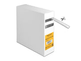 Delock Schrumpfschlauch Box, Schrumpfungsrate 2:1, 10 m x 9,5 mm transparent