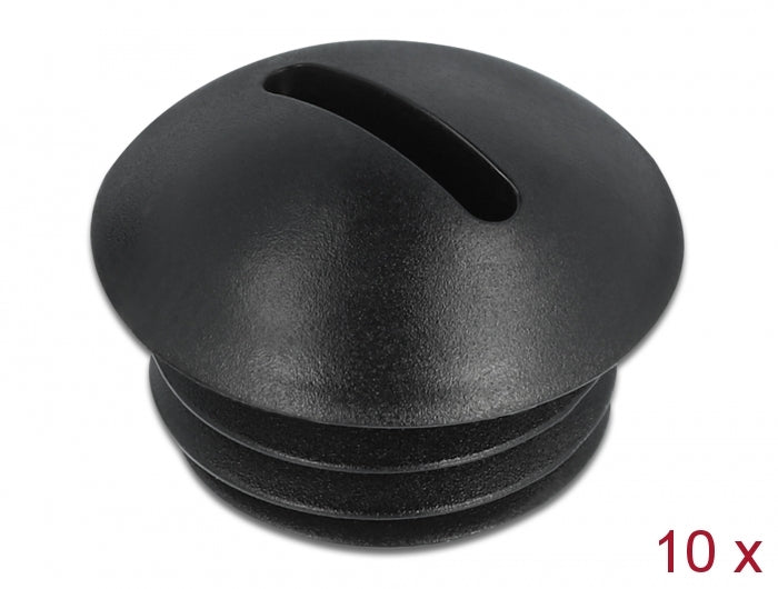 Delock Verschlussstopfen M12 x 1,5 schwarz 10 Stück