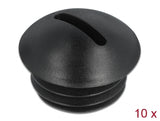 Delock Verschlussstopfen M12 x 1,5 schwarz 10 Stück
