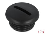 Delock Verschlussstopfen M16 x 1,5 schwarz 10 Stück