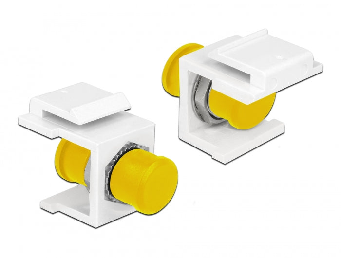 Delock Keystone Modul FC Simplex Buchse > Buchse weiß