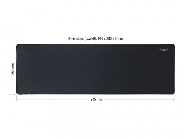 Delock Gaming Mauspad 915 x 280 mm - wasserabweisend
