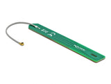Delock LPWAN Antenne 880 - 960 MHz I-PEX Inc., MHF® I Stecker 2 dBi 1.13 7,5 cm PCB intern Klebemontage