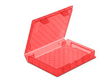 Delock Schutzbox für 2.5″ HDD / SSD rot