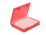 Delock Schutzbox für 2.5″ HDD / SSD rot