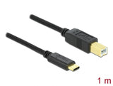 Delock USB 2.0 Kabel Type-C zu Typ-B 1 m
