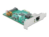 Delock PCI Express x1 Netzwerkkarte 2,5 Gigabit LAN 1 x RJ45 mit PoE+ RTL8125