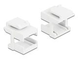Delock Keystone Abdeckung weiß für LWL Kupplungen 10 Stück