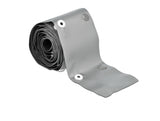 Delock Kabelschutzschlauch mit Knopfverschluss hitzebeständig 2 m x 10 mm grau / schwarz