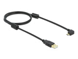 Delock Kabel USB-A Stecker > USB micro-B Stecker gewinkelt 270°