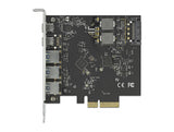 Delock PCI Express x4 Karte zu 2 x USB Type-C™ + 3 x USB Typ-A - SuperSpeed USB 10 Gbps