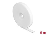 Delock Klettband auf Rolle L 5 m x B 13 mm weiß