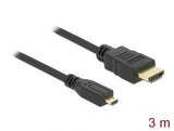Delock Kabel High Speed HDMI mit Ethernet A/D Stecker/Stecker 3m