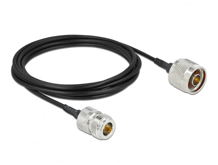Delock Antennenkabel N Stecker zu N Buchse LMR/CFD100 3 m low loss