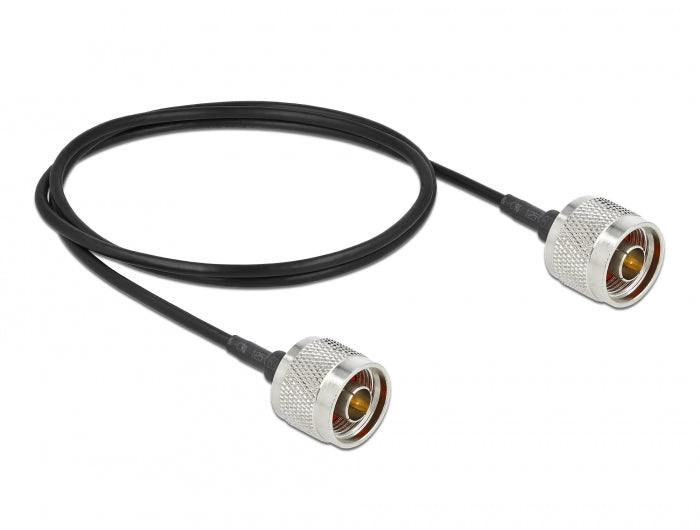 Delock Antennenkabel N Stecker zu N Stecker LMR/CFD100 1 m low loss