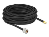 Delock Antennenkabel N Stecker zu SMA Stecker LMR/CFD300 10 m low loss