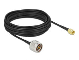 Delock Antennenkabel N Stecker zu SMA Stecker LMR/CFD100 10 m low loss