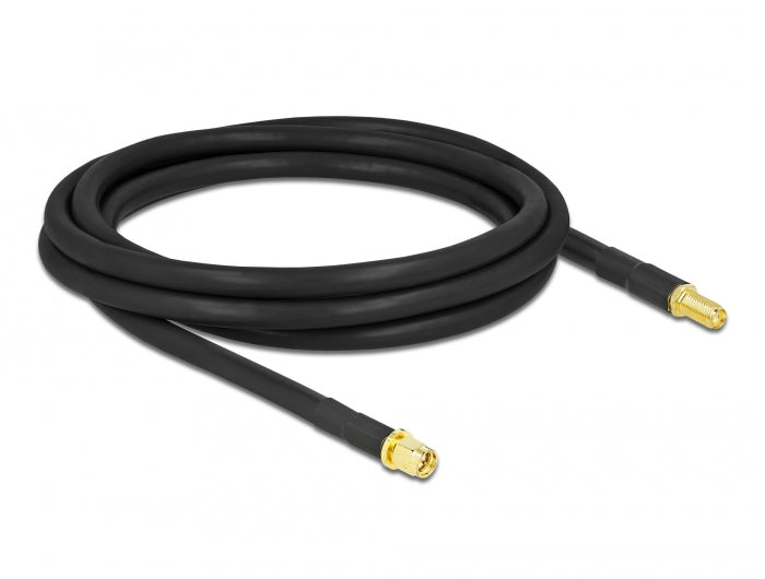 Delock Antennenkabel SMA Stecker zu SMA Buchse LMR/CFD300 2 m low loss
