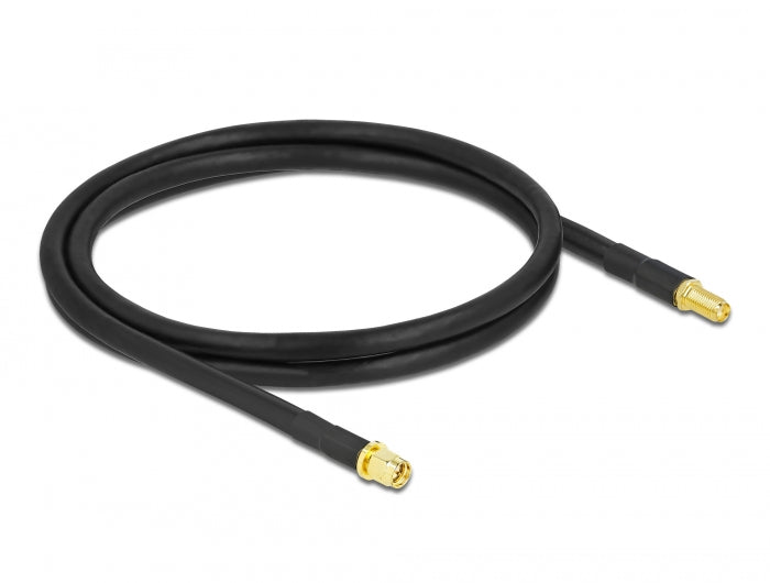 Delock Antennenkabel SMA Stecker zu SMA Buchse LMR/CFD300 0,9 m low loss