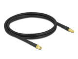 Delock Antennenkabel SMA Stecker zu SMA Buchse LMR/CFD300 0,9 m low loss
