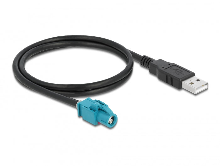 Delock Kabel HSD Z Buchse zu USB 2.0 Typ-A Stecker 1 m Premium