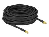 Delock Antennenkabel RP-SMA Stecker zu RP-SMA Stecker LMR/CFD300 10 m low loss