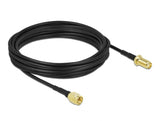 Delock Antennenkabel SMA Stecker zu SMA Buchse LMR/CFD100 7,5 m low loss