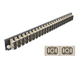 Delock 19″ LWL Spleißbox Frontblende 24 Port SC Duplex beige