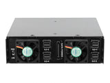 Delock 5.25″ Wechselrahmen für 4 x 2.5″ U.2 NVMe SSD mit abschließbaren Trays