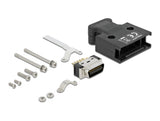 Delock MDR Stecker 20 Pin Lötanschluss mit Gehäuse