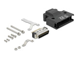 Delock MDR Stecker 36 Pin Lötanschluss mit Gehäuse