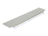 Delock 19″ Netzwerkschrank Blindabdeckung 2 HE grau