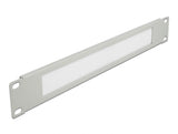Delock 19″ Kabelmanagement Bürstenleiste 1 HE grau