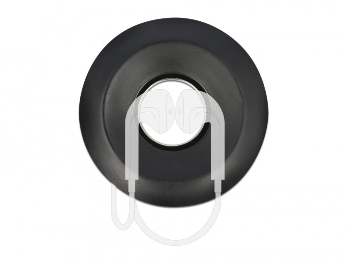 Delock Kabelaufwickler (Kabel Jo-Jo) mit Magnetring Set 2 Stück