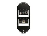 Delock Keystone Halterung 6 Port für Bodentank
