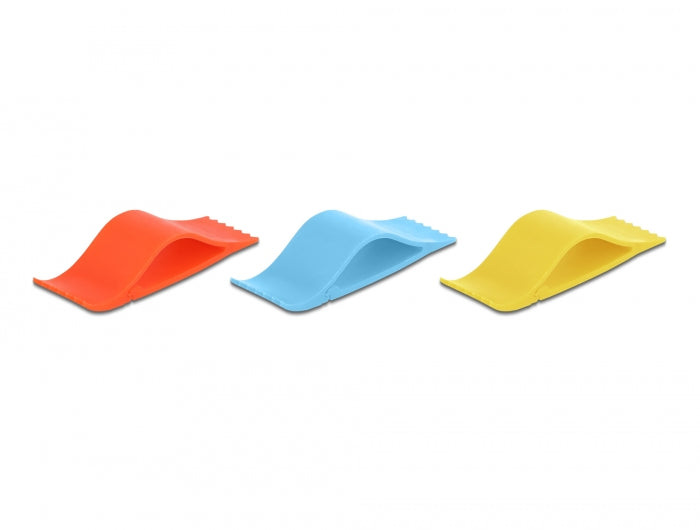 Delock Kabelmarker Clip Set 3 Stück