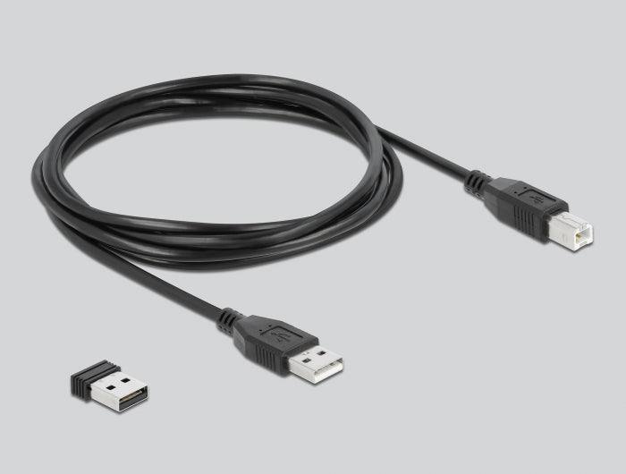 Delock Barcode Scanner 1D und 2D für 2,4 GHz, Bluetooth oder USB
