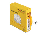 Delock Kabelmarker Box, Nr: 1, gelb, 500 Stück