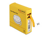 Delock Kabelmarker Box, Nr: 8, gelb, 500 Stück
