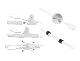 Delock Kabelmanagement Set 5 Stück