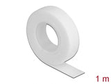 Delock Klettband auf Rolle L 1 m x B 13 mm weiß
