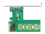 Delock PCI Express x4 Karte > 1 x intern NVMe M.2 Key M - Querformat