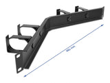 Delock 19″ Kabelmanagement Rangierpanel mit 4 Bügeln gewinkelt 1 HE schwarz