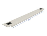 Delock 19″ Netzwerkschrank Blindabdeckung werkzeugfrei 1 HE grau